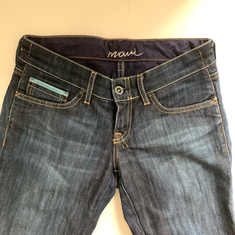 Mavi Lindy skinny leg. Dark blue. Size 26.